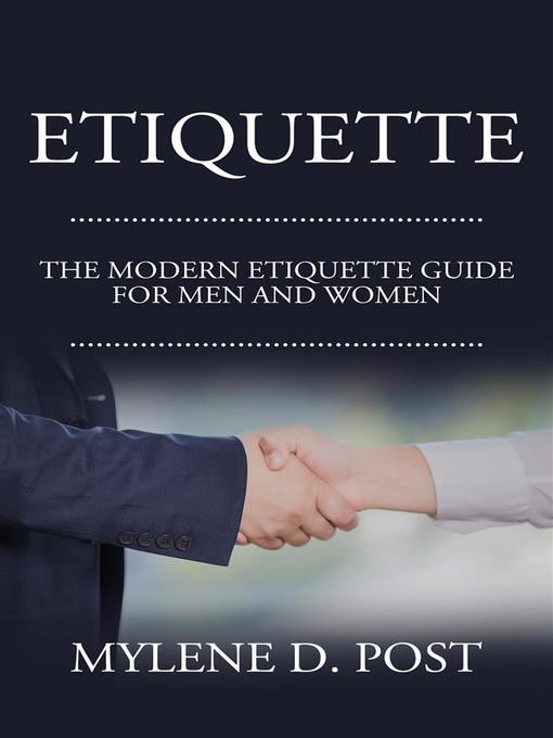 Title details for Etiquette by Mylene D. Post - Wait list